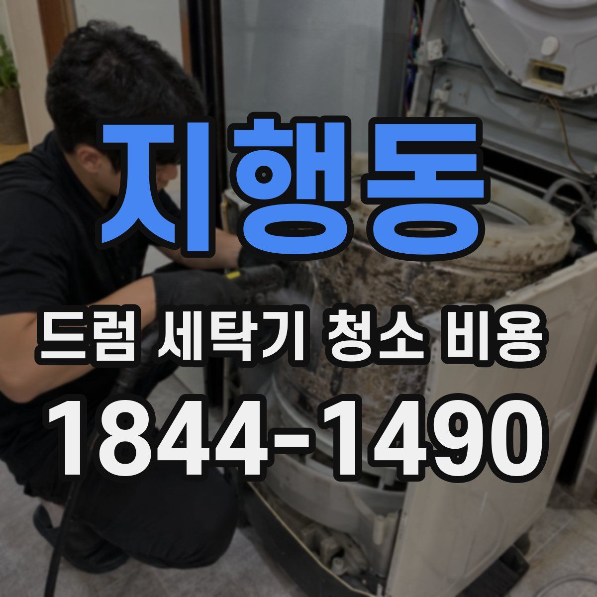 지행동 드럼 세탁기 청소 비용
