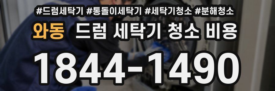 와동 드럼 세탁기 청소 비용