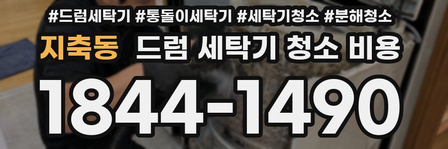 지축동 드럼 세탁기 청소 비용