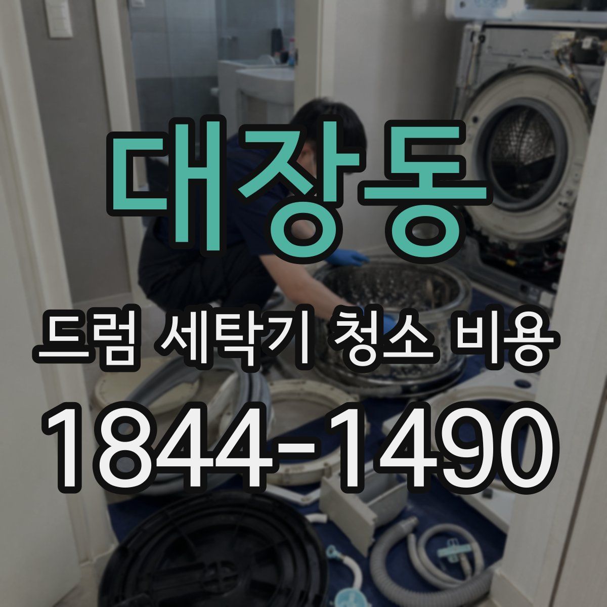 대장동 드럼 세탁기 청소 비용
