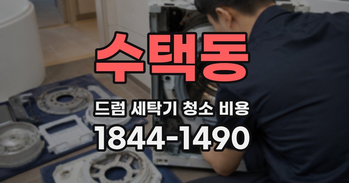 수택동 드럼 세탁기 청소 비용