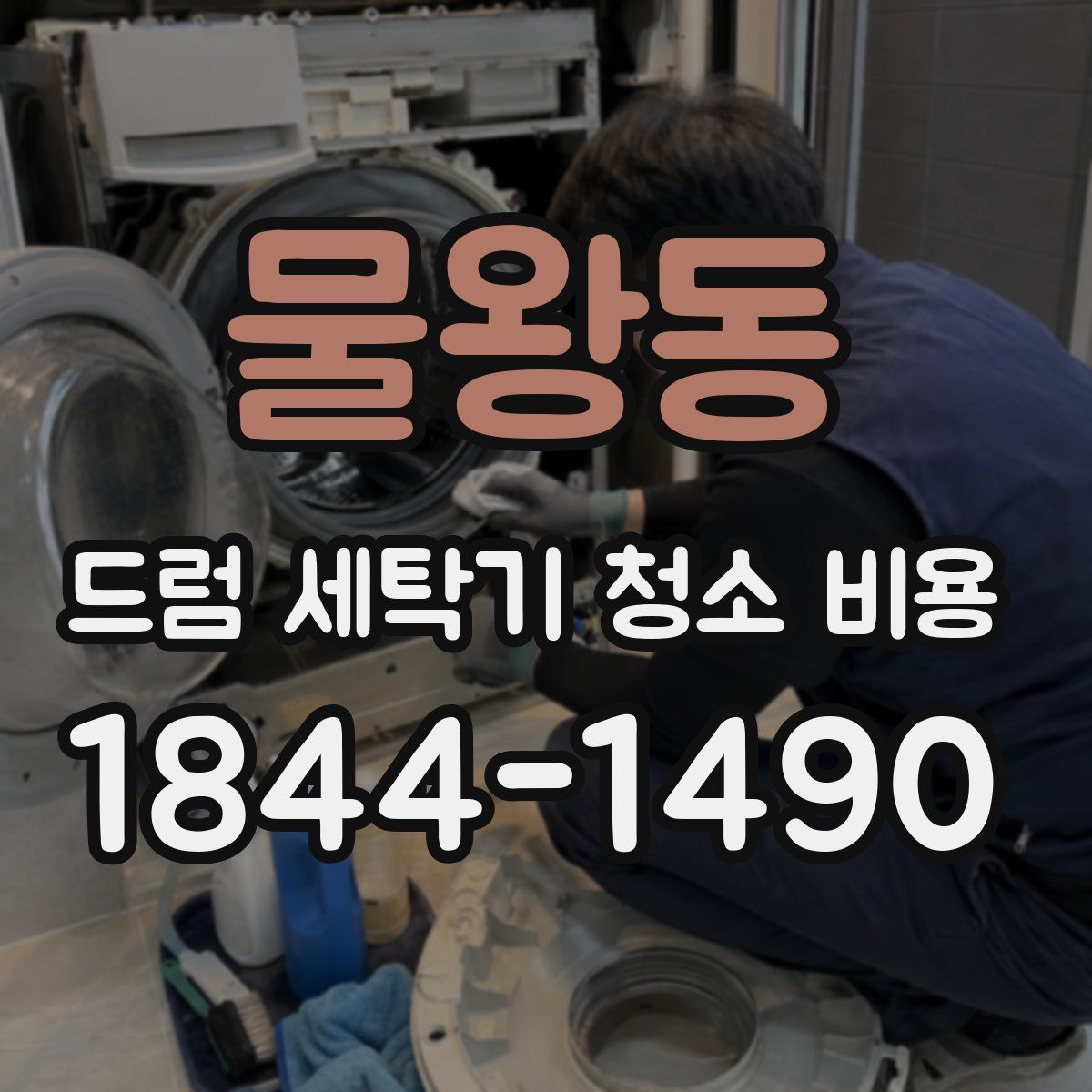 물왕동 드럼 세탁기 청소 비용