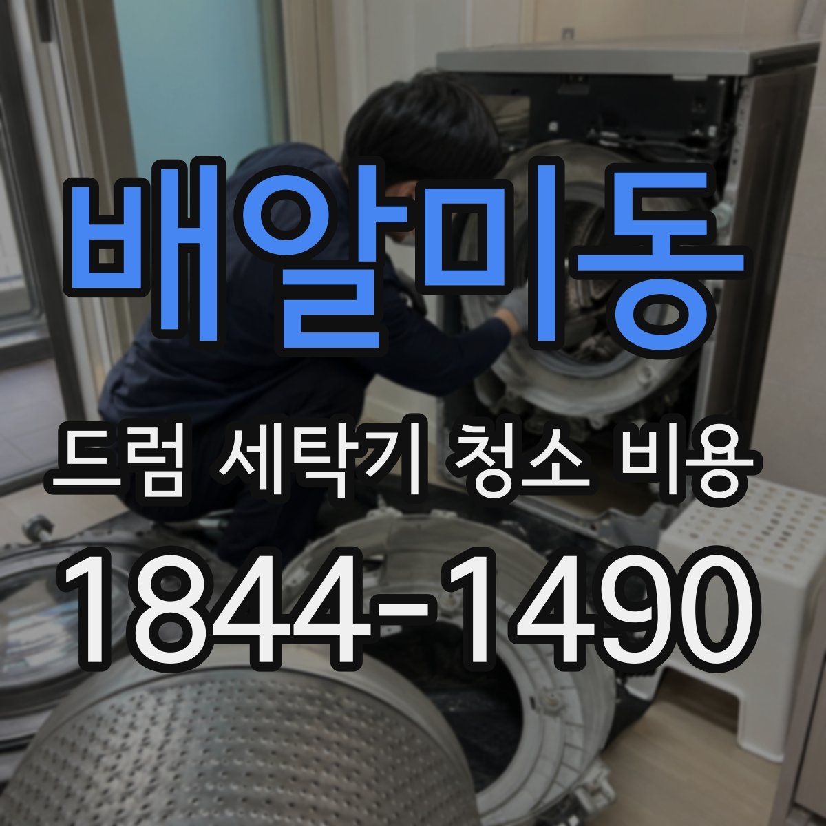 배알미동 드럼 세탁기 청소 비용