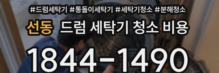 선동 드럼 세탁기 청소 비용
