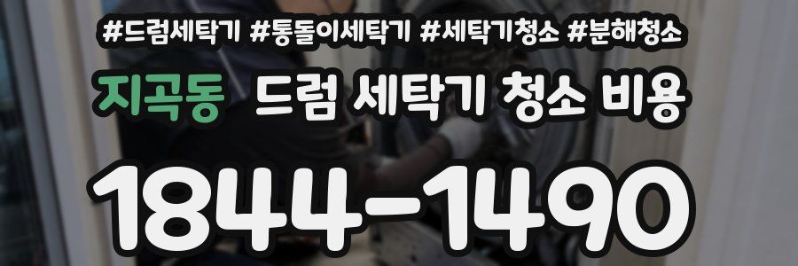 지곡동 드럼 세탁기 청소 비용