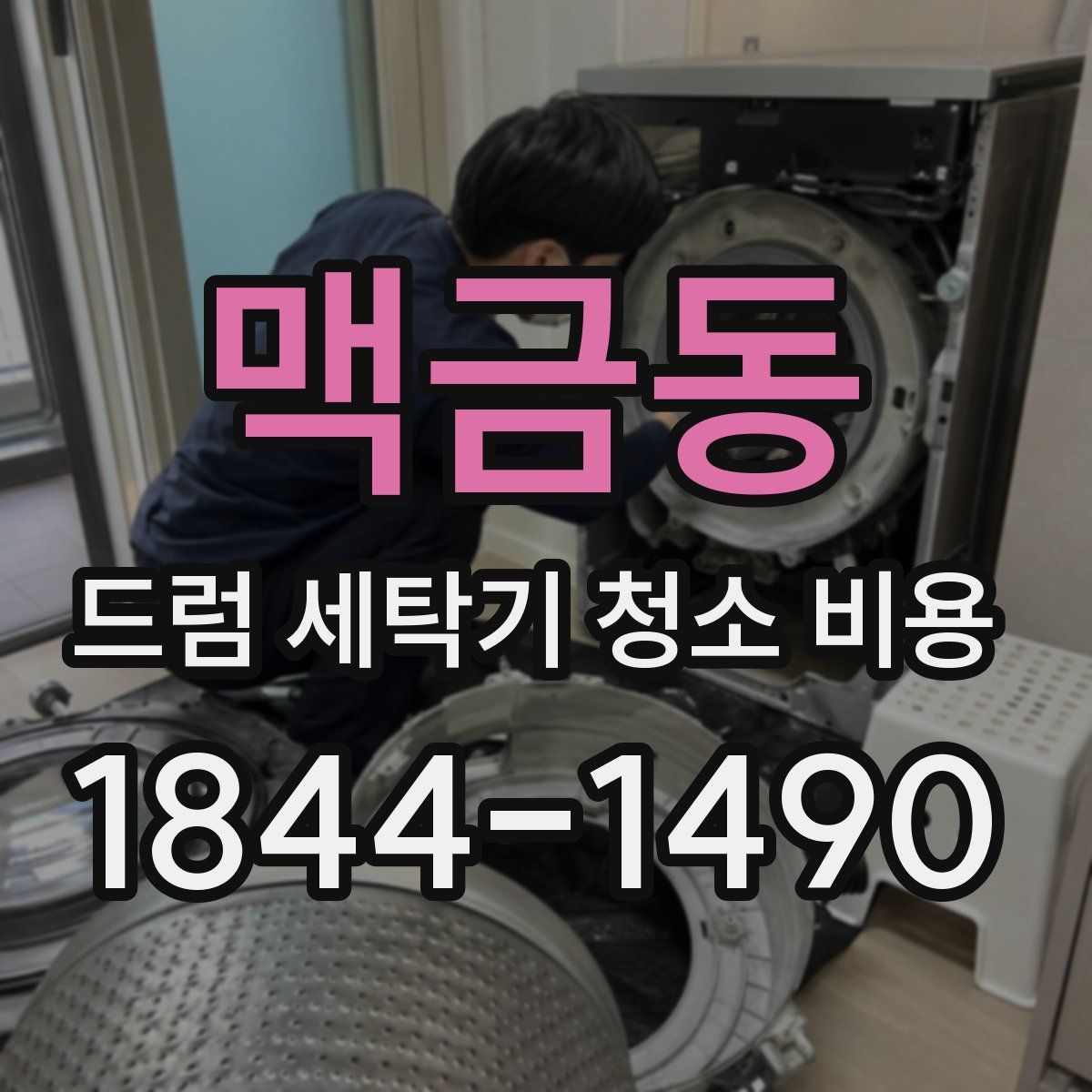 맥금동 드럼 세탁기 청소 비용