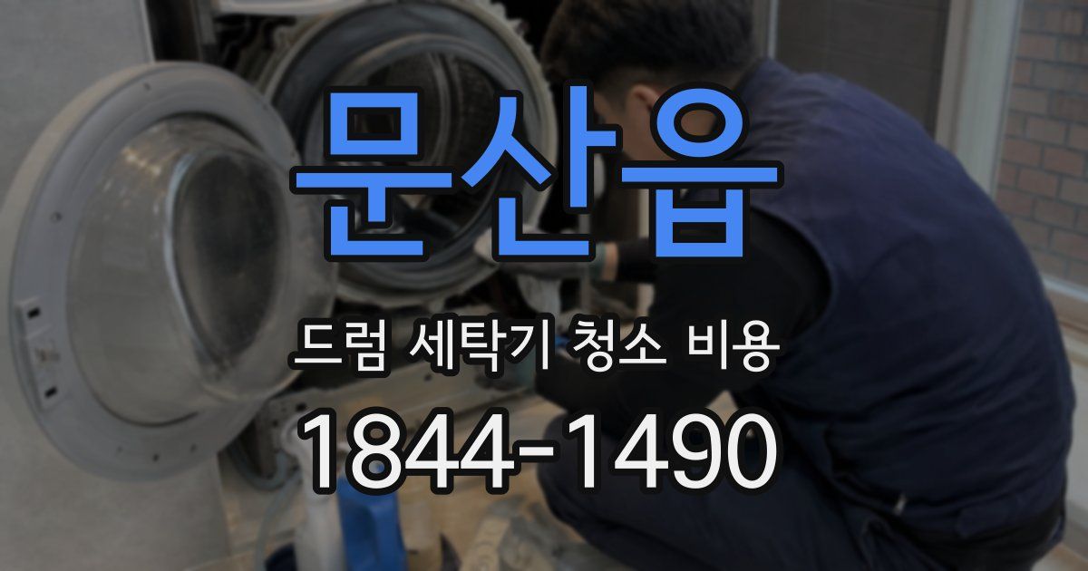 문산읍 드럼 세탁기 청소 비용