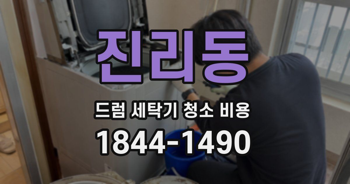 진리동 드럼 세탁기 청소 비용