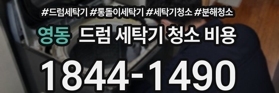 영동 드럼 세탁기 청소 비용
