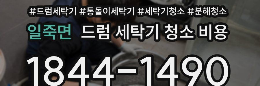 일죽면 드럼 세탁기 청소 비용