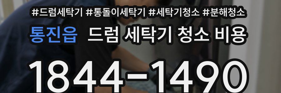 통진읍 드럼 세탁기 청소 비용
