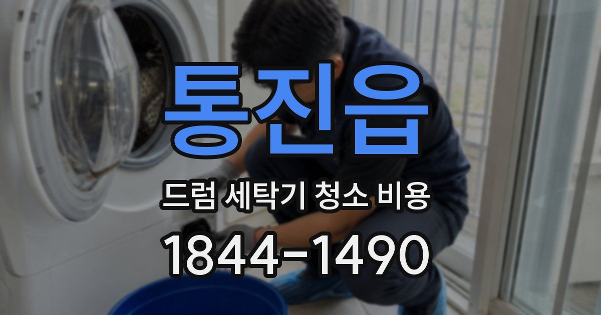 통진읍 드럼 세탁기 청소 비용
