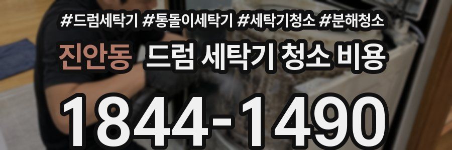 진안동 드럼 세탁기 청소 비용