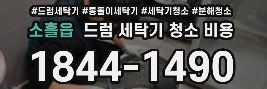 소흘읍 드럼 세탁기 청소 비용