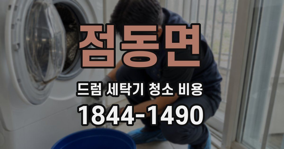 점동면 드럼 세탁기 청소 비용