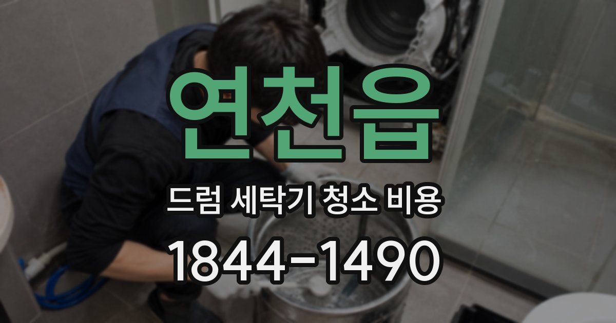 연천읍 드럼 세탁기 청소 비용