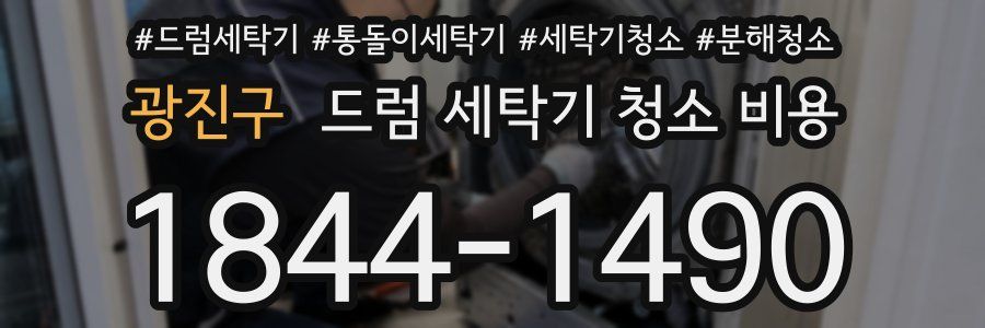 광진구 드럼 세탁기 청소 비용