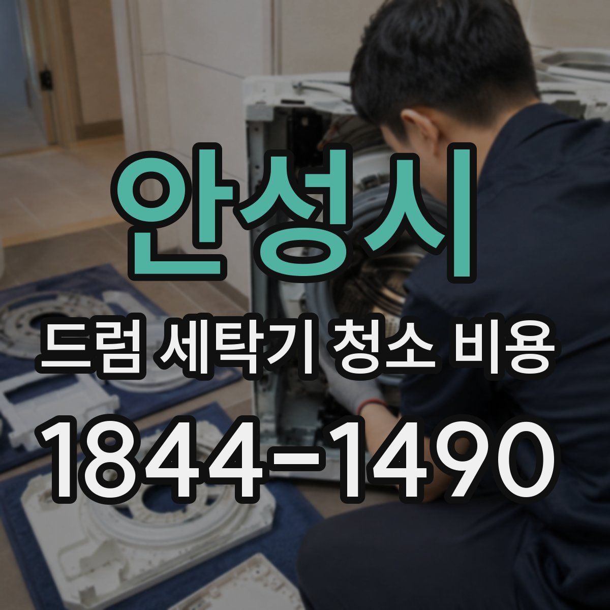 안성시 드럼 세탁기 청소 비용