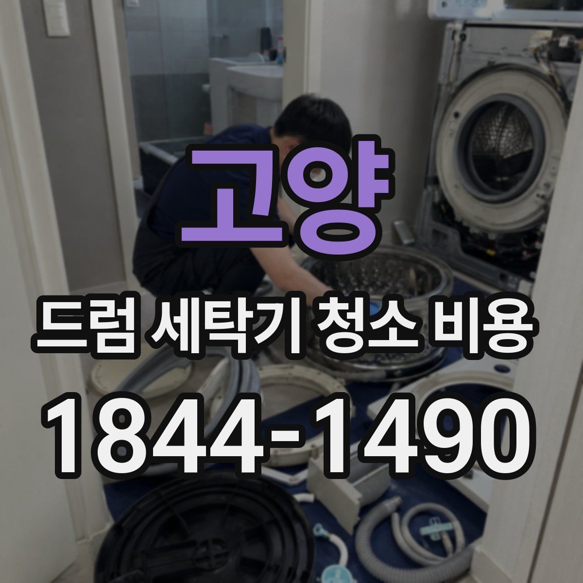 고양 드럼 세탁기 청소 비용