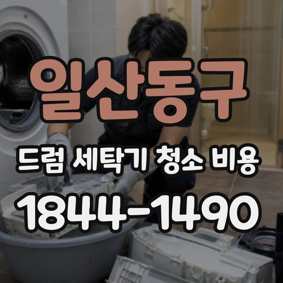 일산동구 드럼 세탁기 청소 비용