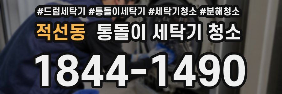 적선동 통돌이 세탁기 청소