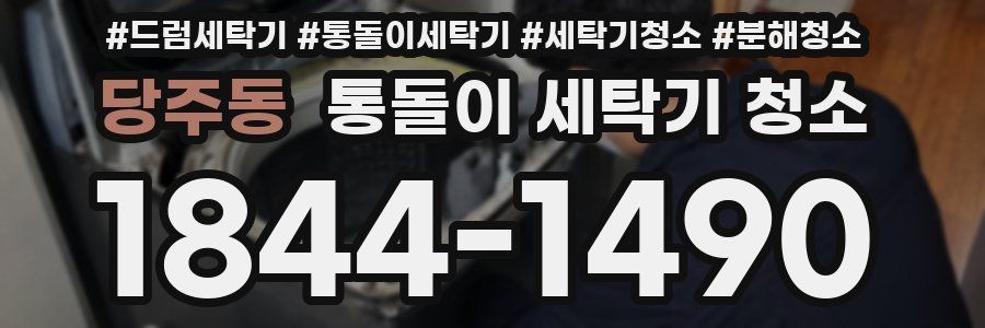 당주동 통돌이 세탁기 청소