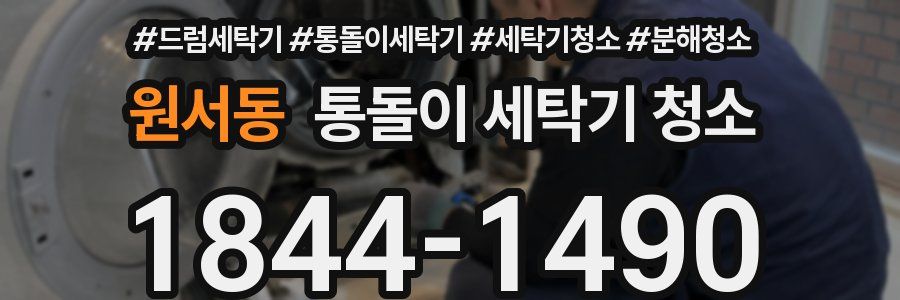 원서동 통돌이 세탁기 청소