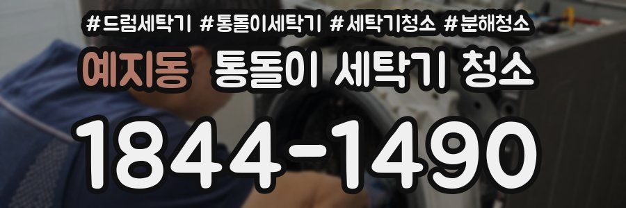 예지동 통돌이 세탁기 청소