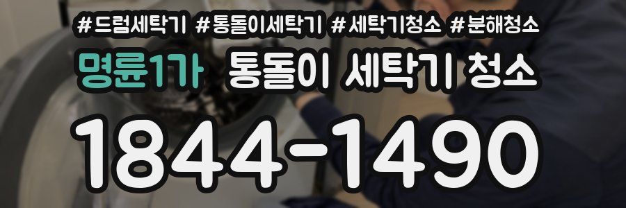 명륜1가 통돌이 세탁기 청소