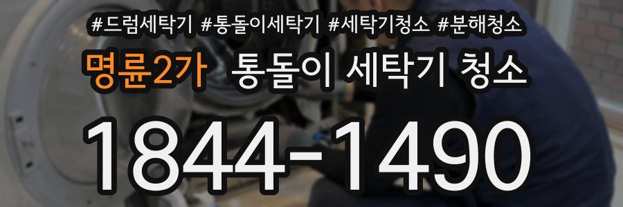 명륜2가 통돌이 세탁기 청소