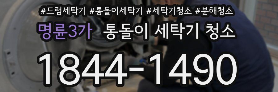 명륜3가 통돌이 세탁기 청소