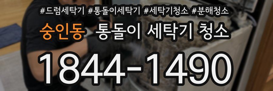 숭인동 통돌이 세탁기 청소