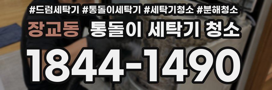 장교동 통돌이 세탁기 청소