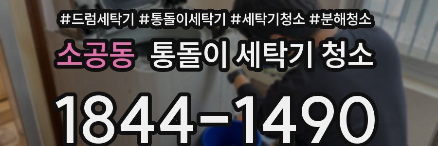 소공동 통돌이 세탁기 청소