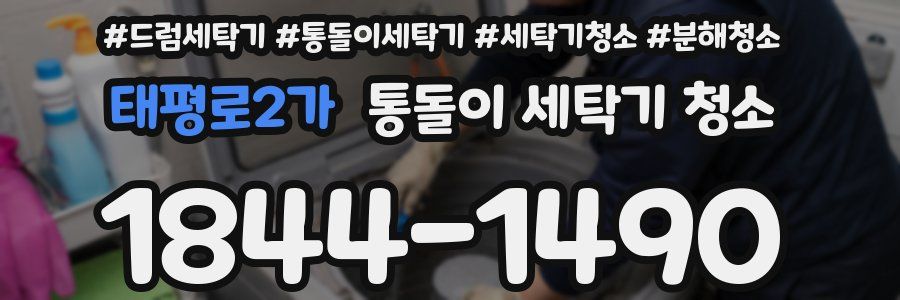 태평로2가 통돌이 세탁기 청소