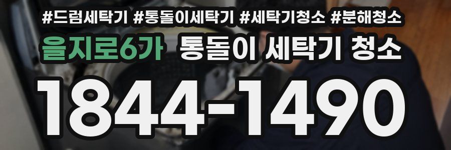 을지로6가 통돌이 세탁기 청소