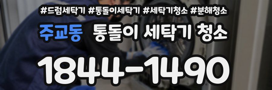 주교동 통돌이 세탁기 청소