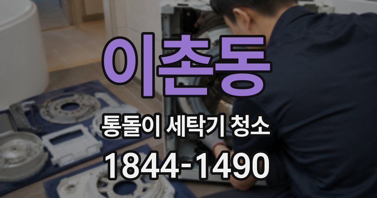 이촌동 통돌이 세탁기 청소