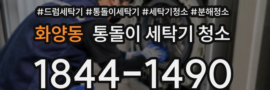화양동 통돌이 세탁기 청소