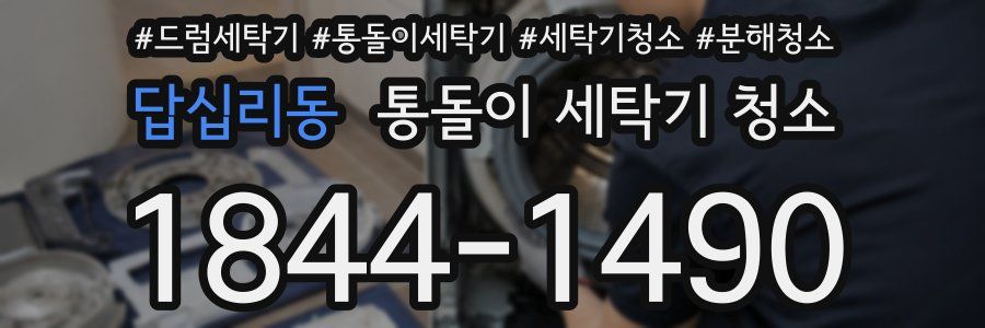 답십리동 통돌이 세탁기 청소