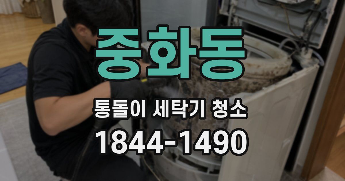 중화동 통돌이 세탁기 청소