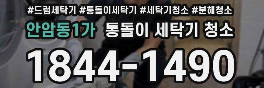안암동1가 통돌이 세탁기 청소