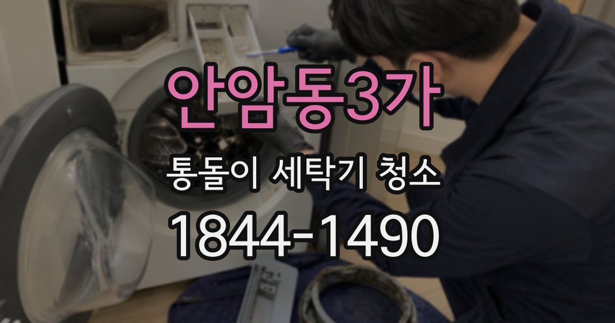 안암동3가 통돌이 세탁기 청소