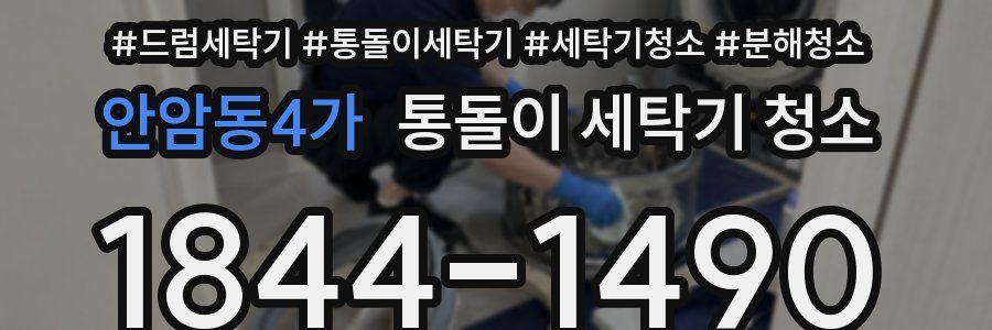 안암동4가 통돌이 세탁기 청소