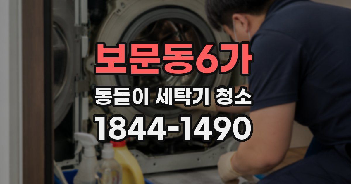 보문동6가 통돌이 세탁기 청소