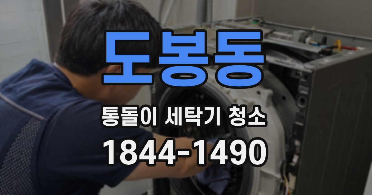 도봉동 통돌이 세탁기 청소