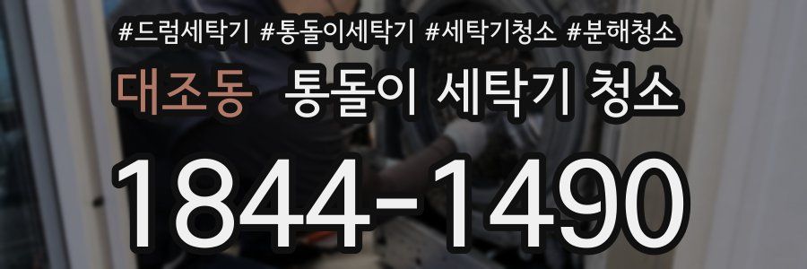 대조동 통돌이 세탁기 청소