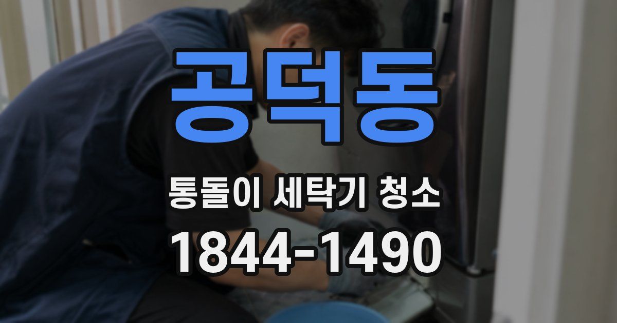 공덕동 통돌이 세탁기 청소
