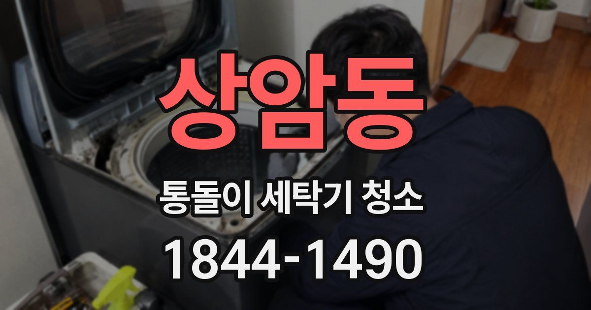 상암동 통돌이 세탁기 청소
