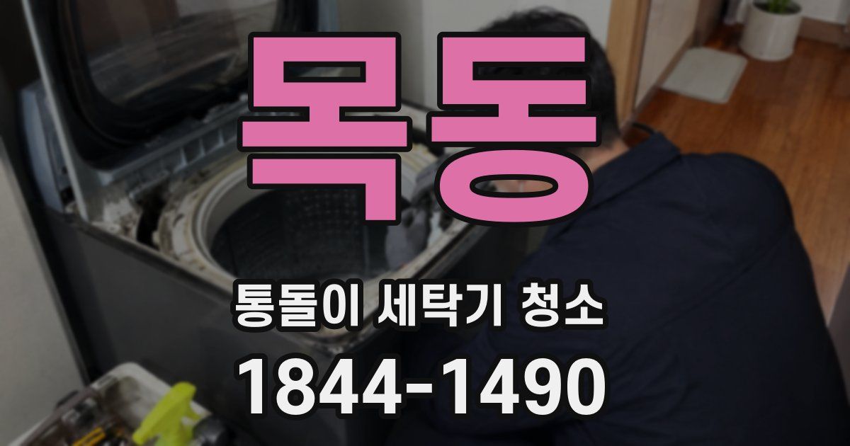 목동 통돌이 세탁기 청소